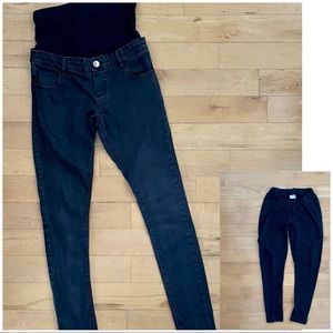 ASOS Maternity Jeans and maternity sweatpants bundle